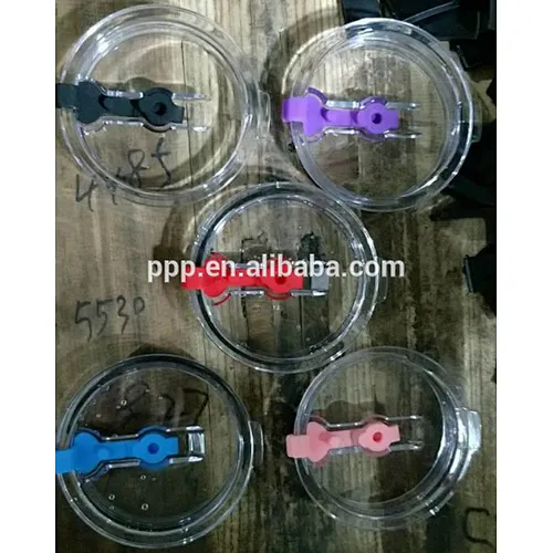 30oz BPA free high quality plastic non-spilled silicone lid