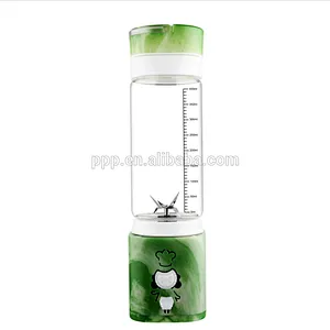 4 colors USB electric fruit juicer handheld smoothie maker blender rechargeable mini portable juice cup water bottle