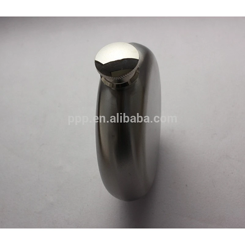 5oz stainless steel hip flask lead Pb free hip flask copper lid mini flask