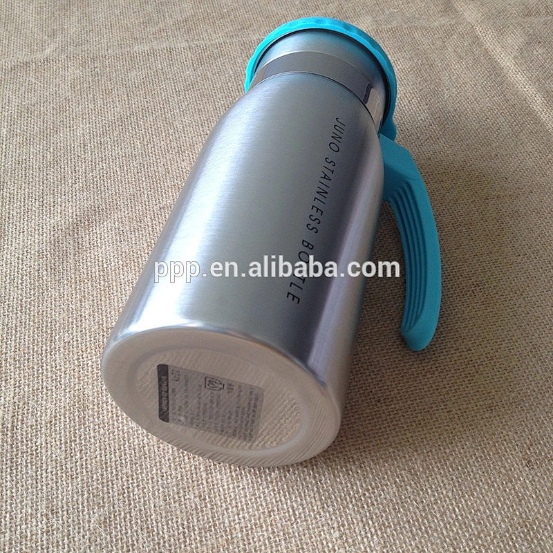 single wall stainless steel water bottle, cold water pot with handle
