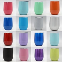 9oz/12oz Double wall stainless steel wine tumbler 24 colors available hot sell in stock