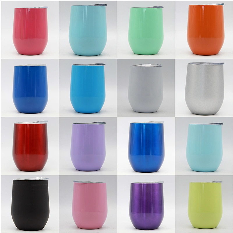 9oz/12oz Double wall stainless steel wine tumbler 24 colors available hot sell in stock