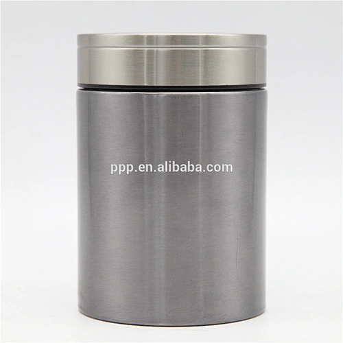 Factory Made Cheap metal double wall stainless steel food storage container