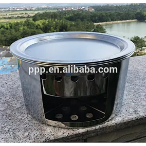 New Folding Stainless Steel BBQ Stove