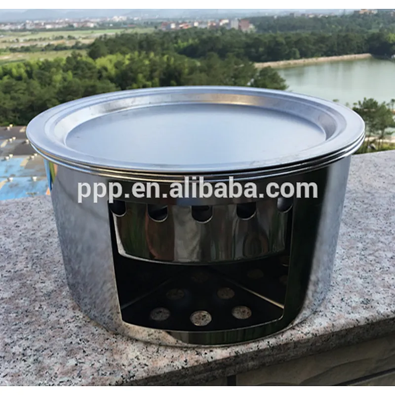 New Folding Stainless Steel BBQ Stove