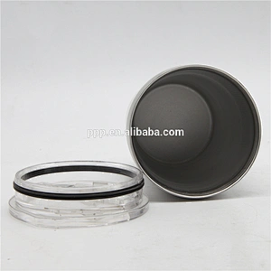 Promotional 14oz double wall stainless steel water tumbler with plastic lid
