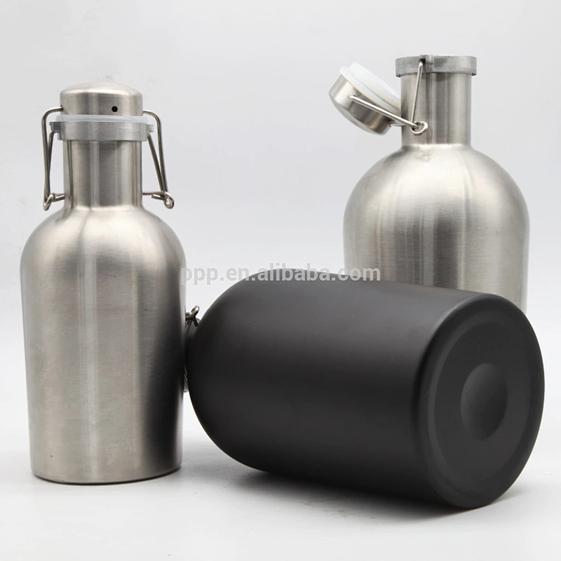 304 stainless steel home-use portable single wall beer bottle