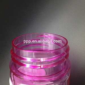 Flip top lid sport water bottle with custom logo print bpa free plastic water bottle