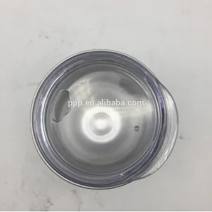 9oz new style double wall stainless steel metal clarity drop tumbler egg shaped cup with lid
