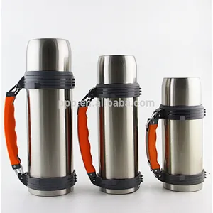 1200ml leak-proof eco-friendly outdoor activity hiking use stainless steel insulated travel bottle portable with strap