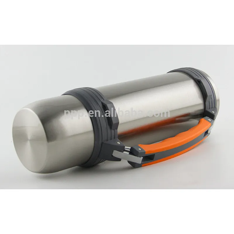 1200ml leak-proof eco-friendly outdoor activity hiking use stainless steel insulated travel bottle portable with strap