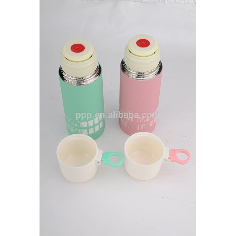 Fashionable double wall stainless steel vacuum insulated water tumbler with shackle/gifts for lovers/office-lady water bottle