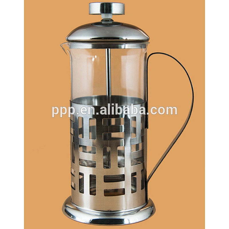 Promotional custom high end pyrex glass coffee french press