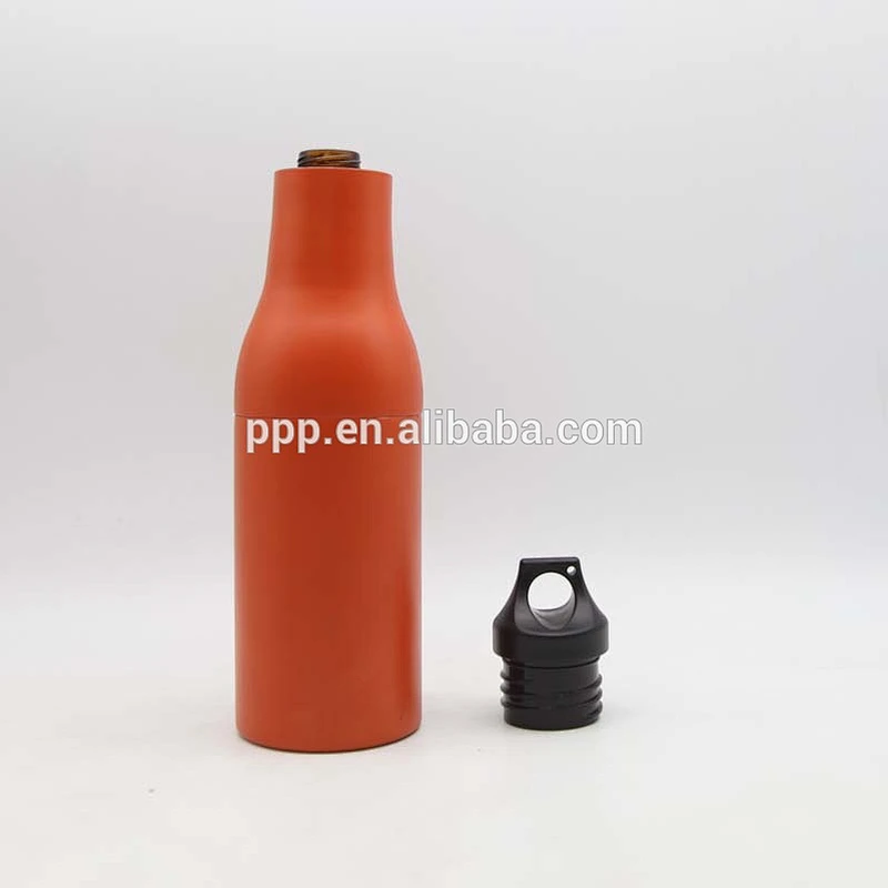 304 stainless steel portable double wall vacuum beer bottle