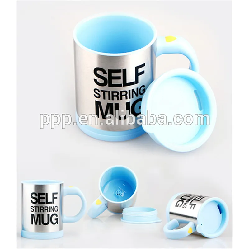 Factory Price Personalized 400ml Thermal Coffee Self Stirring Mug
