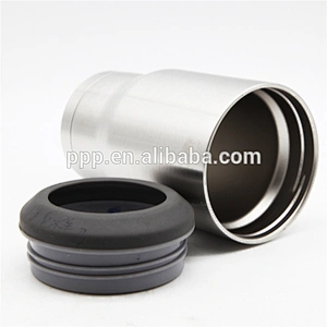 New Mold Design 14oz Double Wall 18/8 Stainless Steel Metal Insulated Vacuum Ice Coke Cooler Mug With Open Mouth Lid