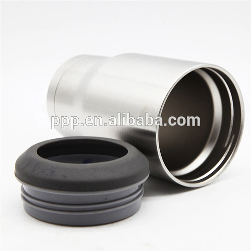New Mold Design 14oz Double Wall 18/8 Stainless Steel Metal Insulated Vacuum Ice Coke Cooler Mug With Open Mouth Lid