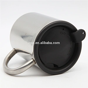 Double wall stainless steel eco-friendly kitchen accessories coffee mugs ice beer mugs with handle