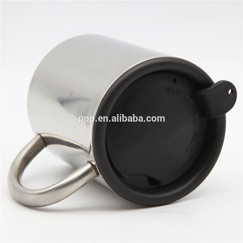 Double wall stainless steel eco-friendly kitchen accessories coffee mugs ice beer mugs with handle
