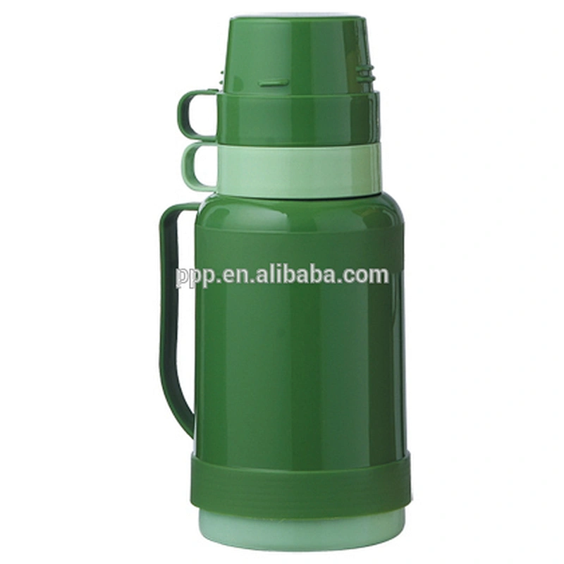 1.2L Plastic body vacuum thermos with glass liner