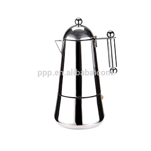 double wall high quality stainless steel Custom Stove Top Espresso Coffee Maker