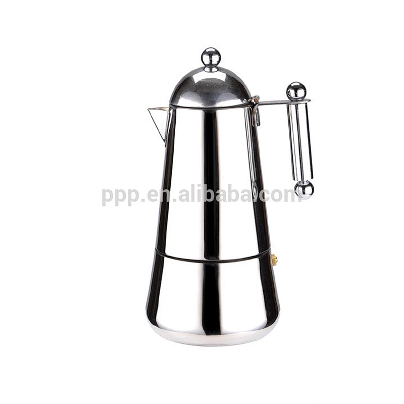 double wall high quality stainless steel Custom Stove Top Espresso Coffee Maker