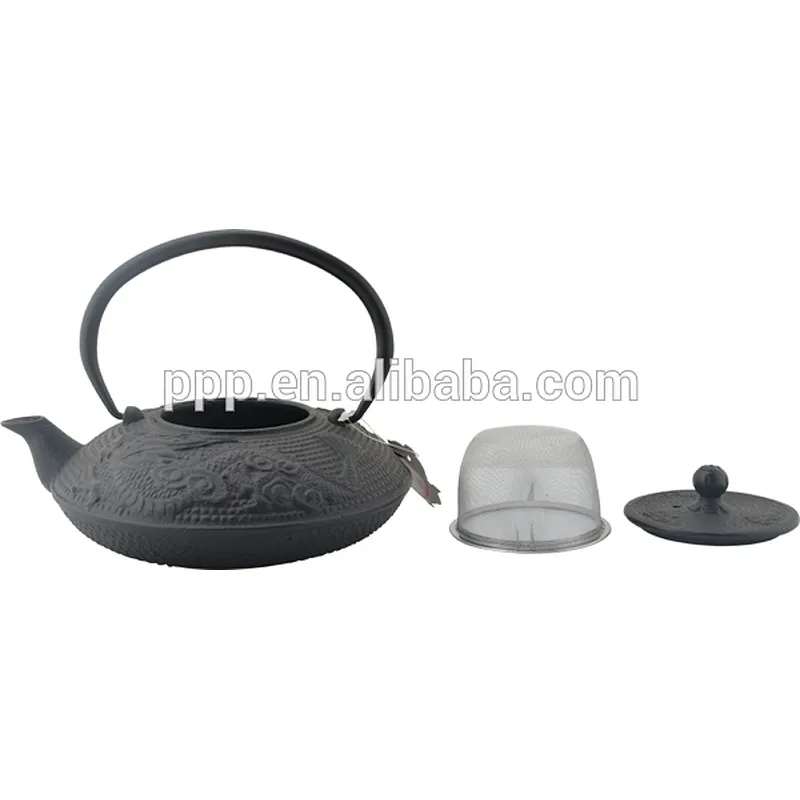 1.1LDragon shaped Cast Iron Tea Kettles