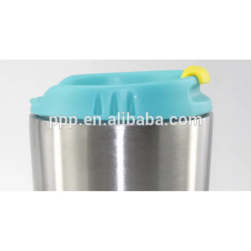 Double wall stainless steel 400ml vacuum water bottle with custom logo available