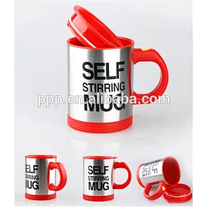 Factory Price Personalized 400ml Thermal Coffee Self Stirring Mug