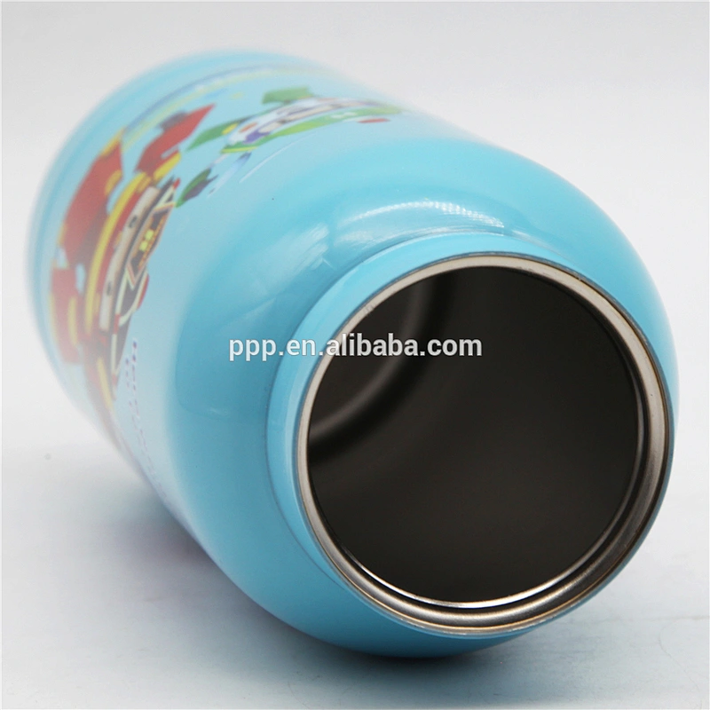 Wholesale single wall stainless steel heat tranfer printing leak proof water bottle