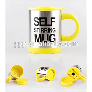 Factory Price Personalized 400ml Thermal Coffee Self Stirring Mug