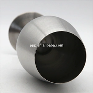 10oz single wall stainless steel long stem wine glass for wholesale