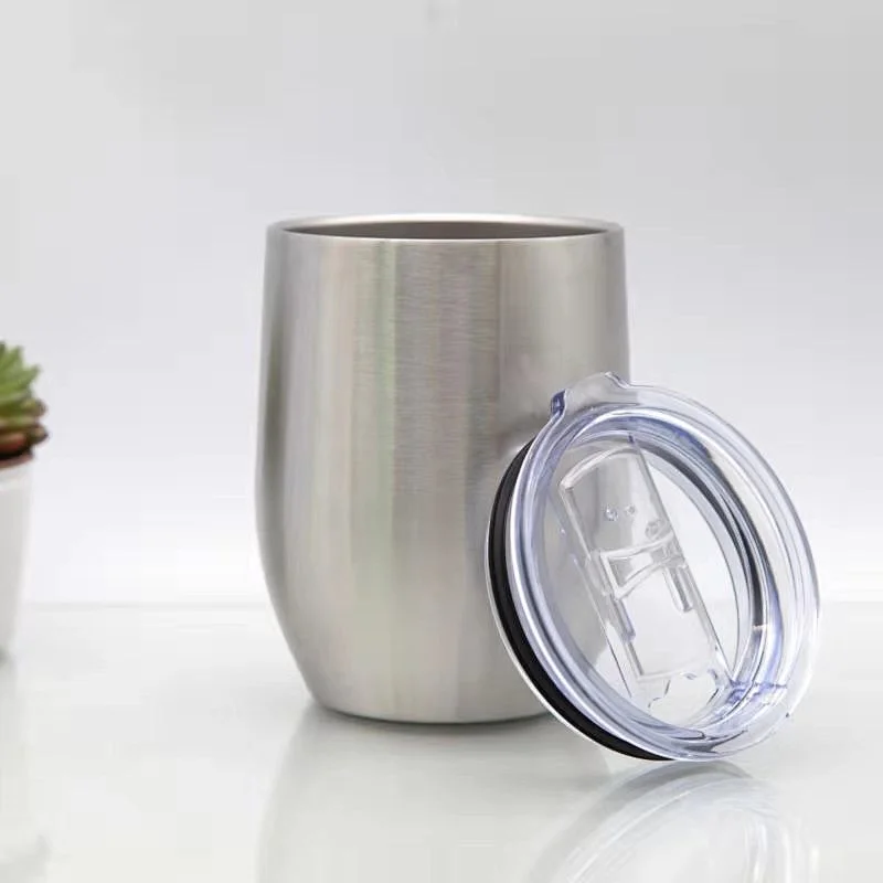 New design 14oz double wall stainless vacuum insulated wine tumbler with 20oz tumbler lid