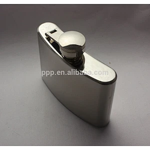 4oz mini flask leak-proof eco-friendly FDA LFGB stainless steel hip flask lead Pb free