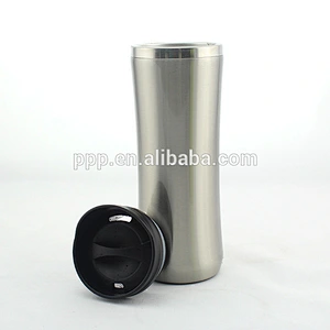 stainless steel coffee mugs with lid