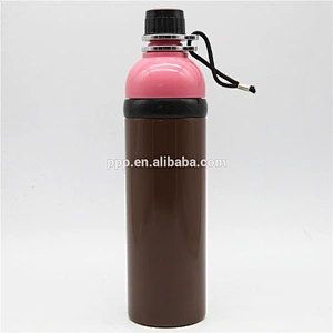 500ml BPA FREE single wall stainless steel sport water bottle