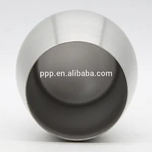 14oz double wall stainless steel factory price egg shaped insulated stemless wine cup