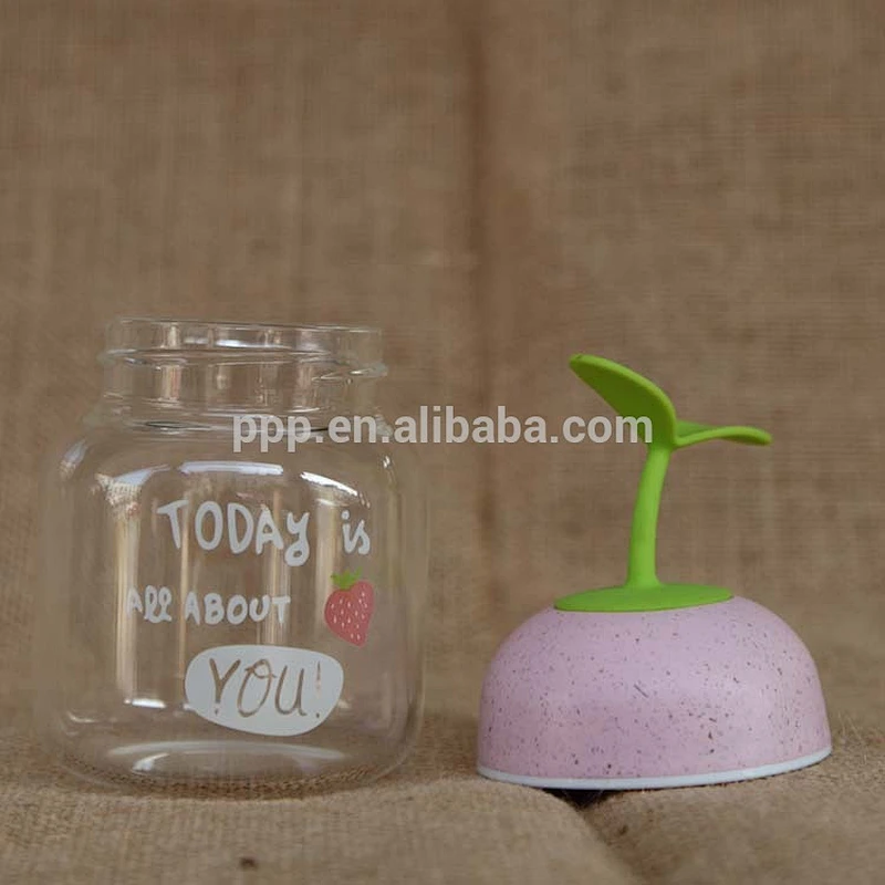 kids washer safe borasilicate glass bottle manufacture drinkware