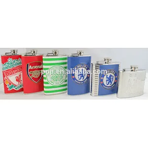Plastic hip flask,hip flask with cigarette case