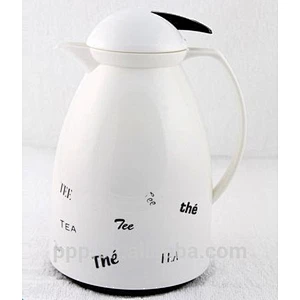 1.0L Plastic body vacuum jug with glass liner PP body outside