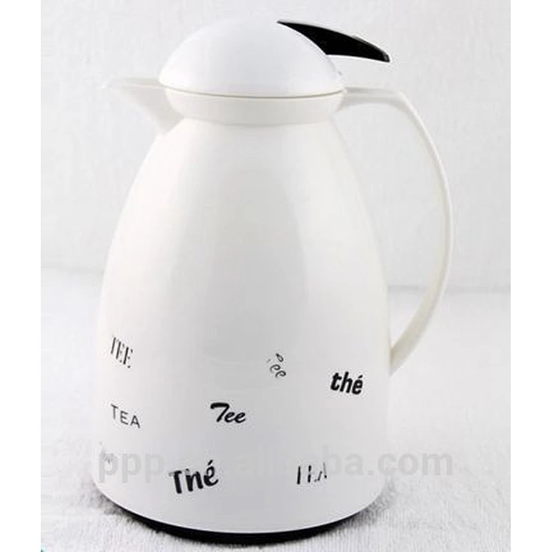 1.0L Plastic body vacuum jug with glass liner PP body outside