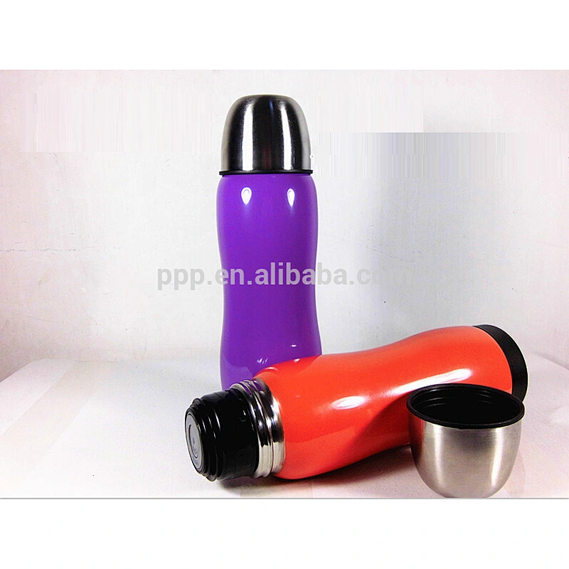 500ml USA hot sale double wall high quality stainless steel insulated tumbler/gourd shape logo customized vacuum flask