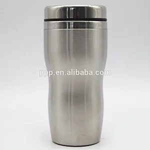 450ml BPA free double wall stainless steel eco-friendly leakproof tumbler auto mug
