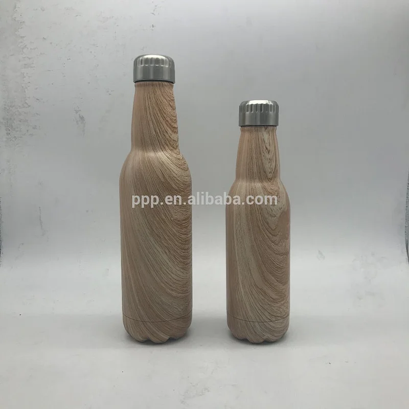 classic bullet stainless steel vacuum flask with beautiful screw line 1000ml 750ml 500 ml 350ml