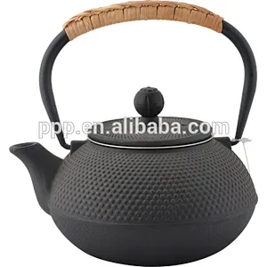 0.9L Single sided cast iron Teapot
