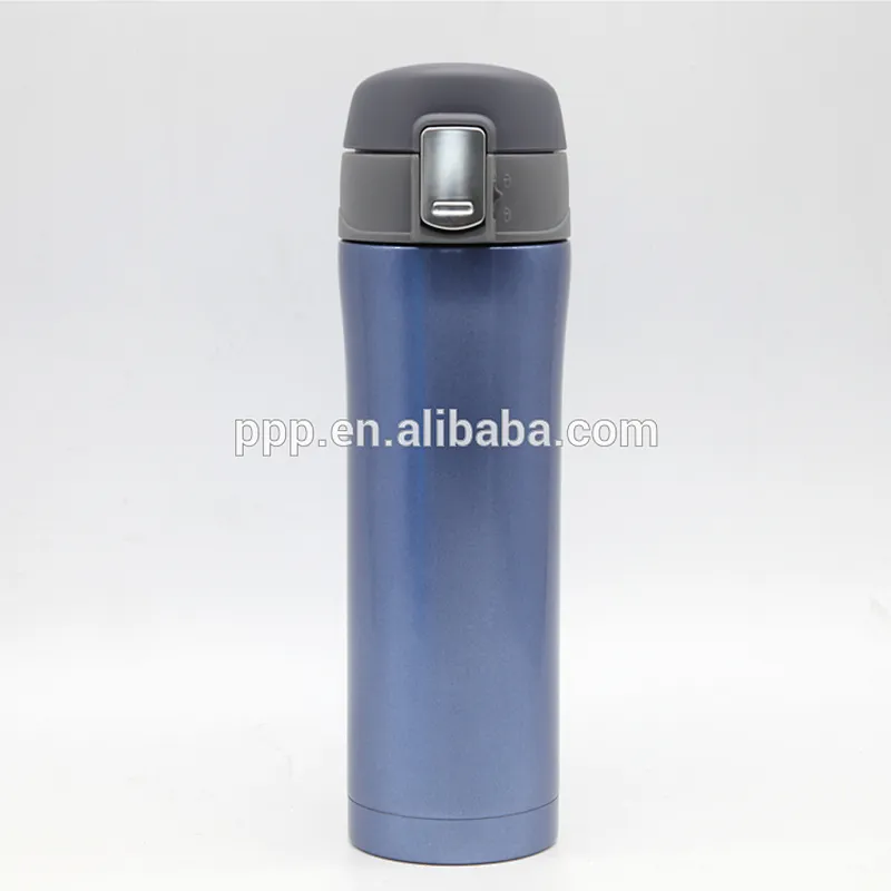 500ml double wall stainless steel cutomized logo insulated water bottle with flip top lid