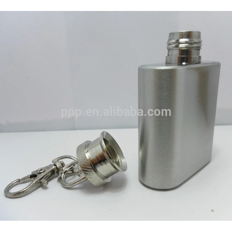 1oz mini flask leak-proof eco-friendly FDA LFGB stainless steel hip flask lead Pb free