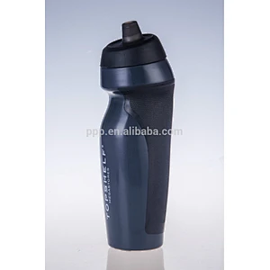 600ml BPA free plastic sports bottle innovative design food grade water bottle bicycle hiking bottle HDPE PE material