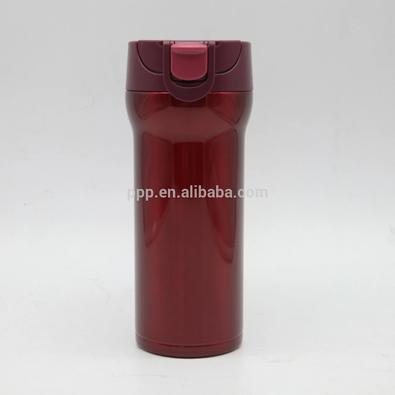double wall stainless steel thermos insulated portable auto mug