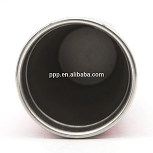 Hot sales fashionable product double wall inner stainless steel outer plastic auto mug
